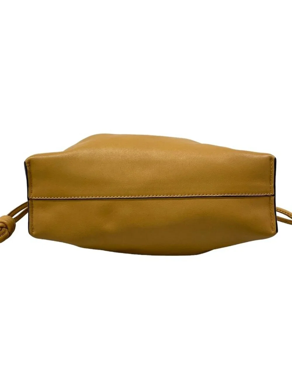 Loewe Clutch Flamenco Mini Light Brown Leather